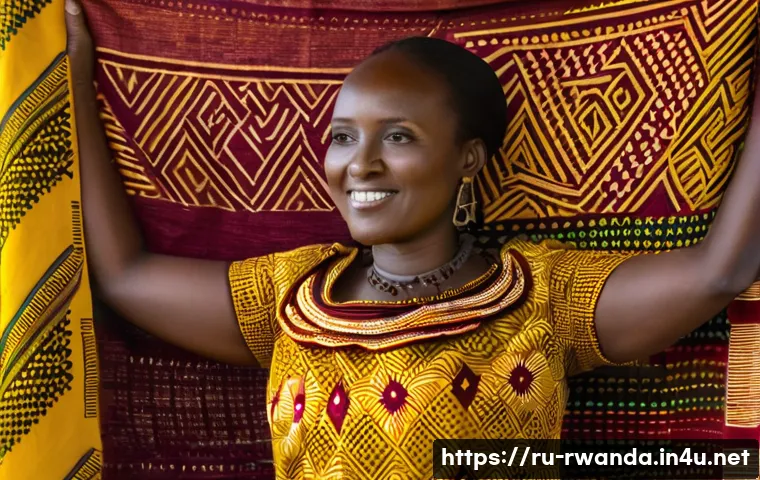 Откройте Руанду заново: Невероятные секреты традиционного искусства окрашивания 3 르완다에서의 전통 염색 공예 관련 이미지 1